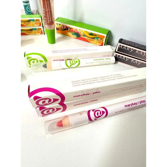 Mary Kay Lot of 12 Makeup NIB Lip Crayon Eye Crayon Fluid Eye Color Gloss Liner - Picture 4 of 15